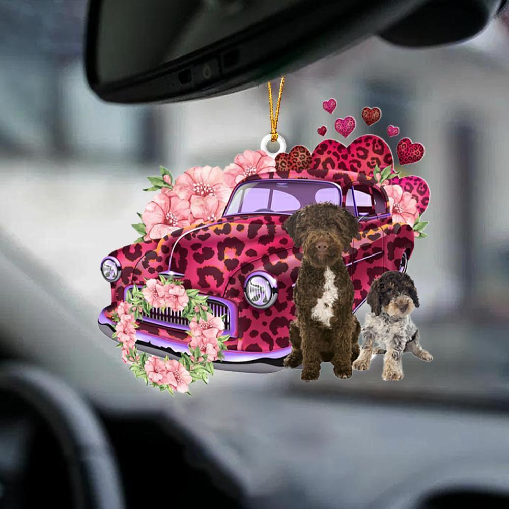 Car Pendant Sleeping Dog Angel Home Decor Acrylic Showcase Hanging Ornaments For Doors
