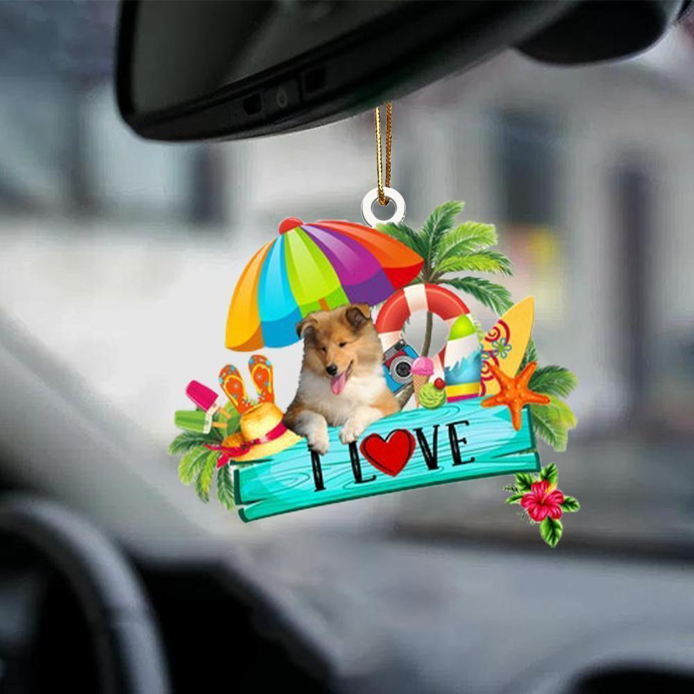 Car Pendant Sleeping Dog Angel Home Decor Acrylic Showcase Hanging Ornaments For Doors