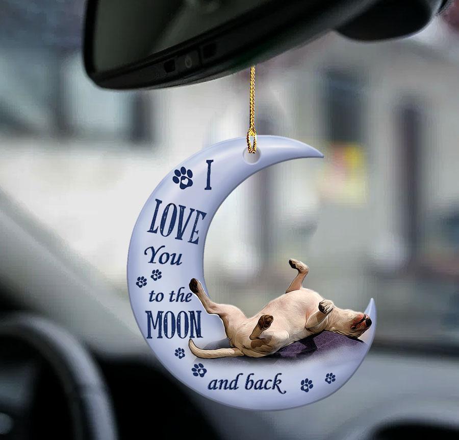 Car Pendant Sleeping Dog Angel Home Decor Acrylic Showcase Hanging Ornaments For Doors
