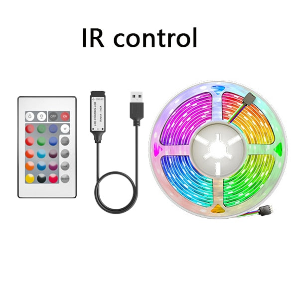5050/2835 1M-30M LED Strip Light Flexible Lamp USB Bluetooth Led Lighting RGB Tape Diode For TikTok Light TV BackLight Party